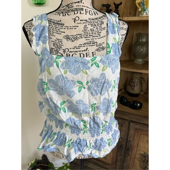 Draper James RSVP Floral Peplum Top - Picture 8 of 9